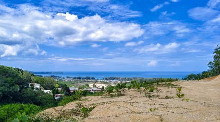 Almost 8 Rai Sea View Land in Layan