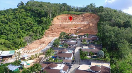 Large Hillside Land Plot of Nearly 12 Rais in Nai Yang