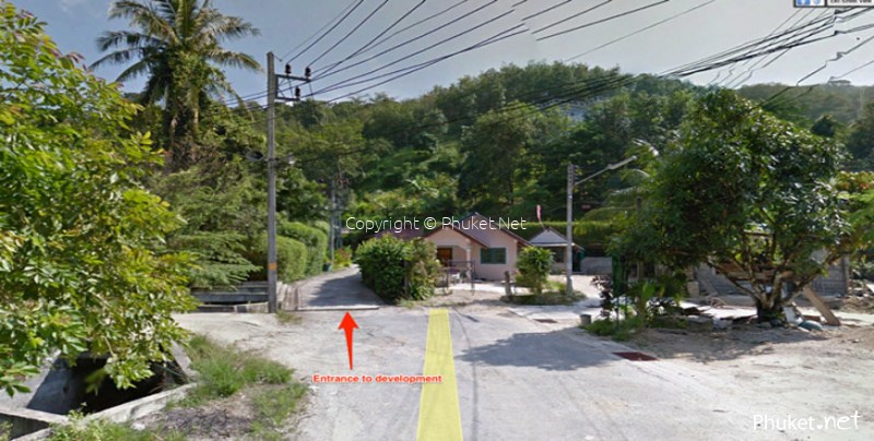 Corner Land Plot with Partial Sea Views Bangtao Phuket Real Estate