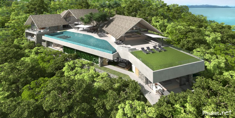 The Headland Pool Villas Cape Yamu - 5 beds/5 baths - Phuket Real ...